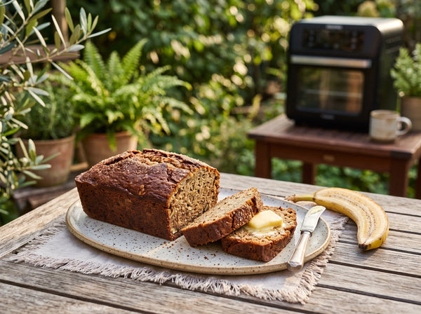 3-Zutaten Banana Bread aus dem Airfryer