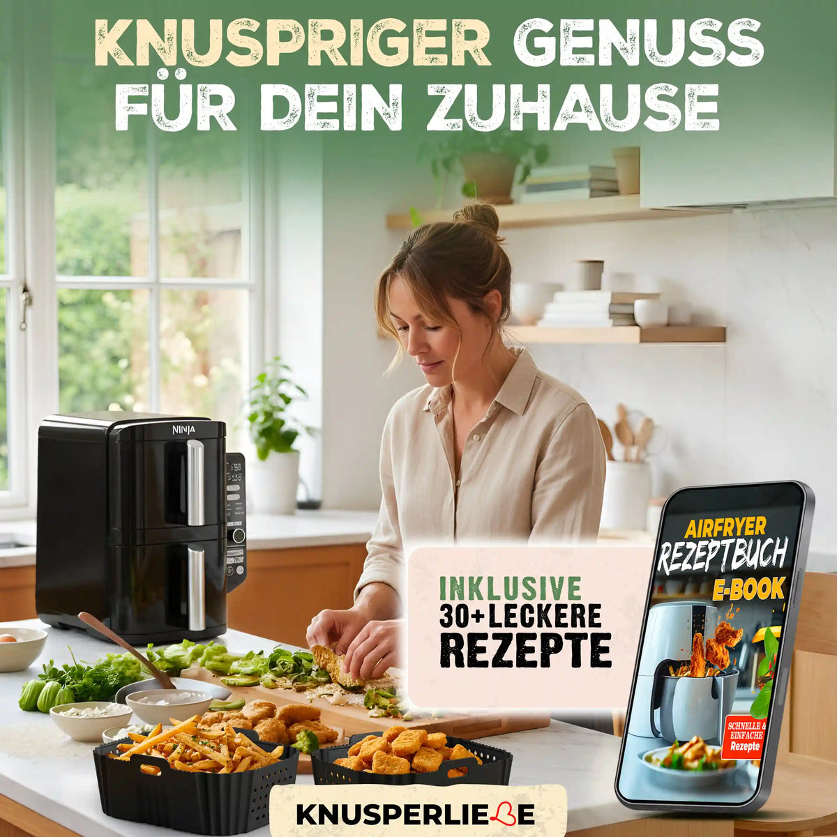 Silikonformen Ninja Double Stack im Detail