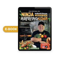 KNUSPERLIEBE® Ninja Heißluftfritteuse Rezeptbuch Airfryingkowa – E-Book (PDF)