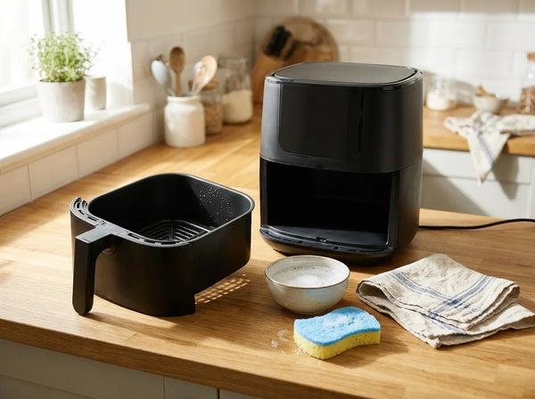 Airfryer reinigen: So wird der Korb wieder sauber