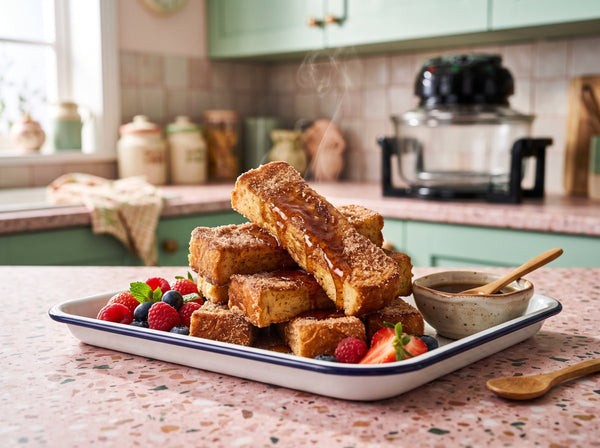 French Toast Sticks aus dem Airfryer für die ganze Familie