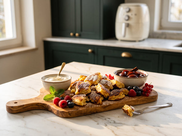 High-Protein Kaiserschmarrn mit Skyr aus dem Airfryer – 36g Eiweiß