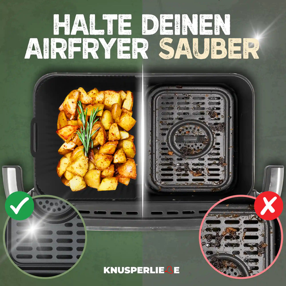 XXL Zubehör-Set für Ninja AF500 im Detail