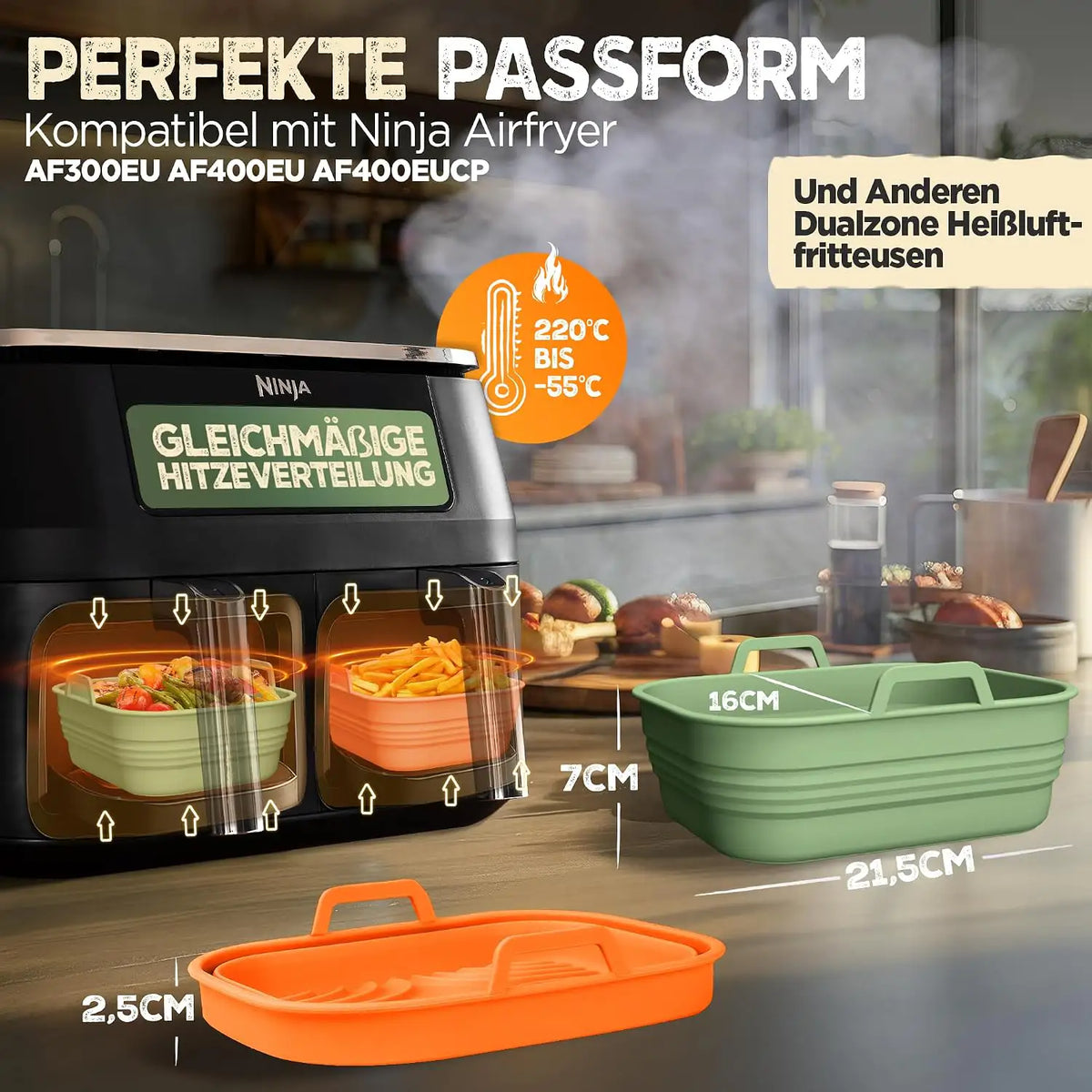 Starter Bundle für Ninja Dual Zone AF400 faltbar