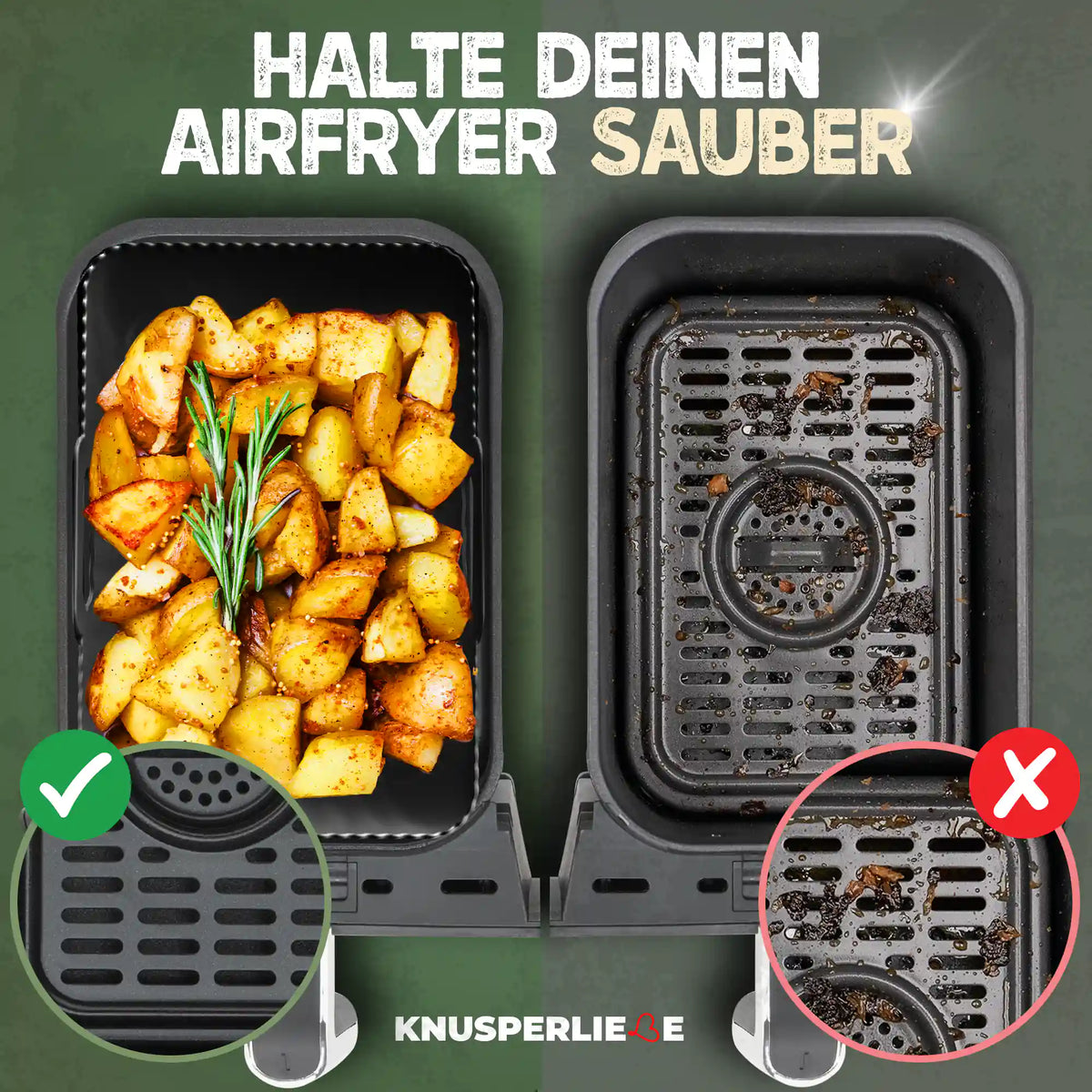Ninja Heißluftfritteuse Zubehör Set XXL