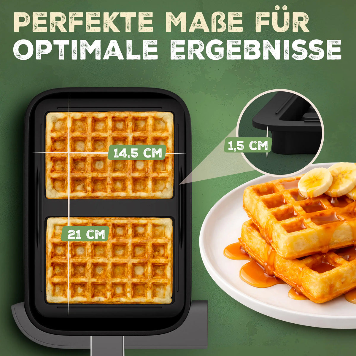 Waffeleinsatz für alle Airfryer (BPA-frei)