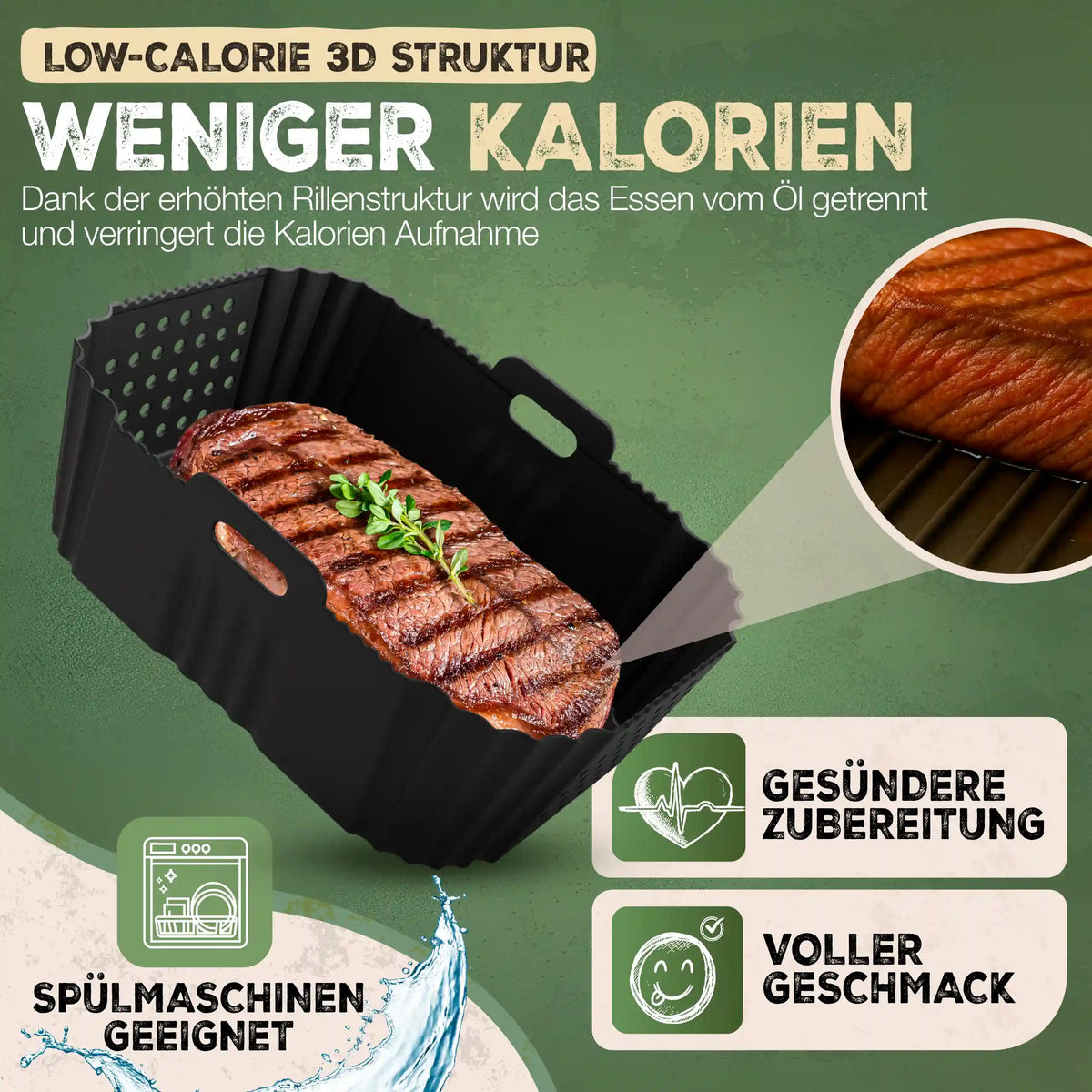 Silikonformen Ninja Double Stack – Vorteile