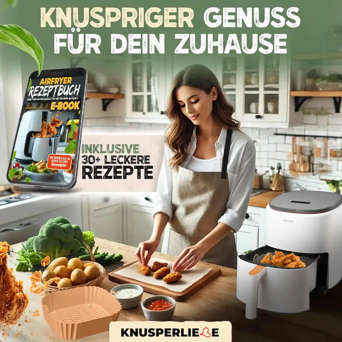 3er Set Silikonformen – Anwendung
