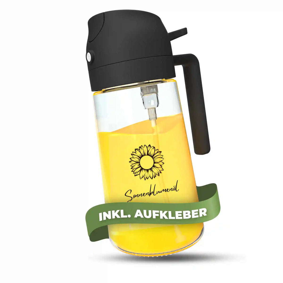 KNUSPERLIEBE Ölsprüher 2-in-1 für Airfryer und Küche