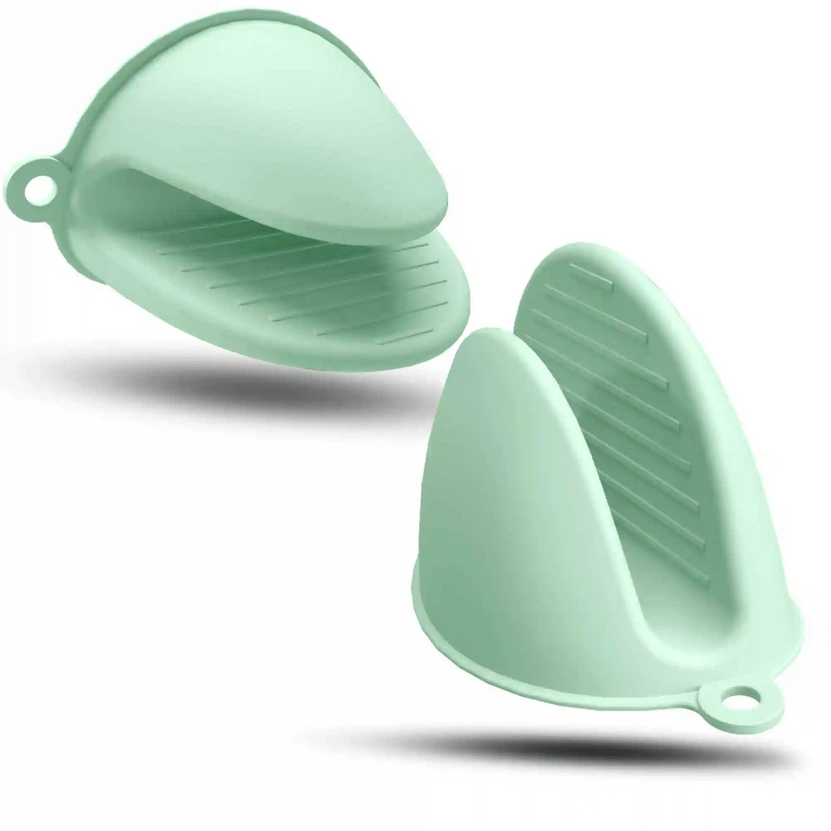 Silikon-Ofenhandschuhe 2er Set in Mint Mellow